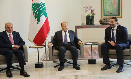 Aoun designa a Saad Hariri para formar un nuevo gobierno